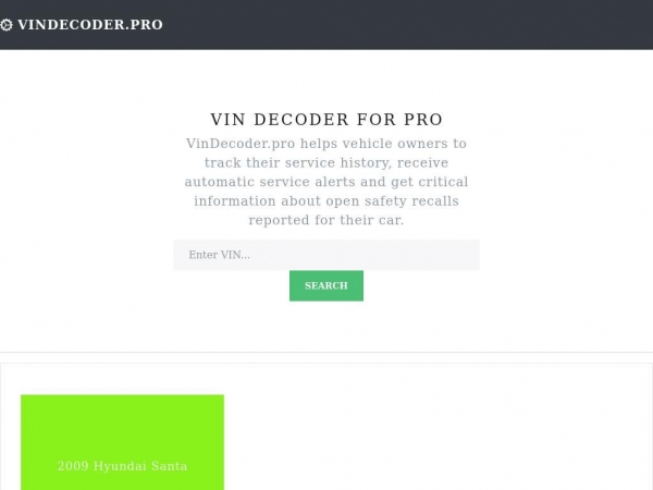 vindecoder.pro