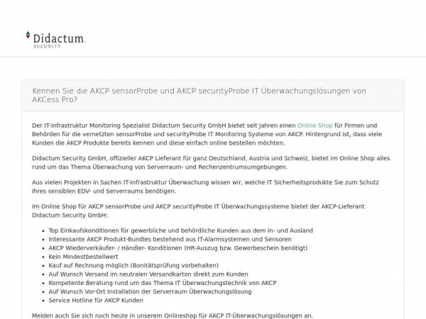 akcp-shop.de